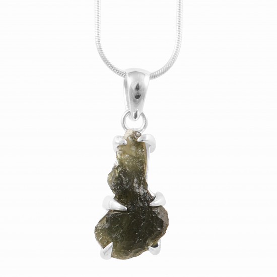 Moldavite Pendant