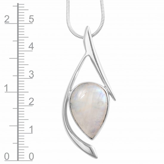 Rainbow Moonstone Pendant