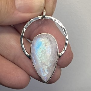 Rainbow Moonstone Pendant