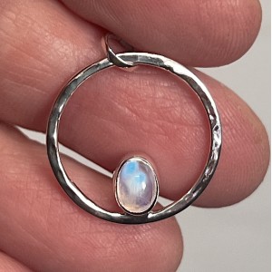 Rainbow Moonstone Pendant