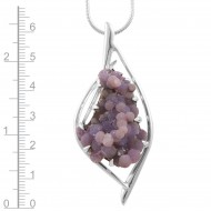 Grape Agate Pendant