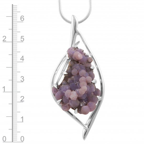 Grape Agate Pendant
