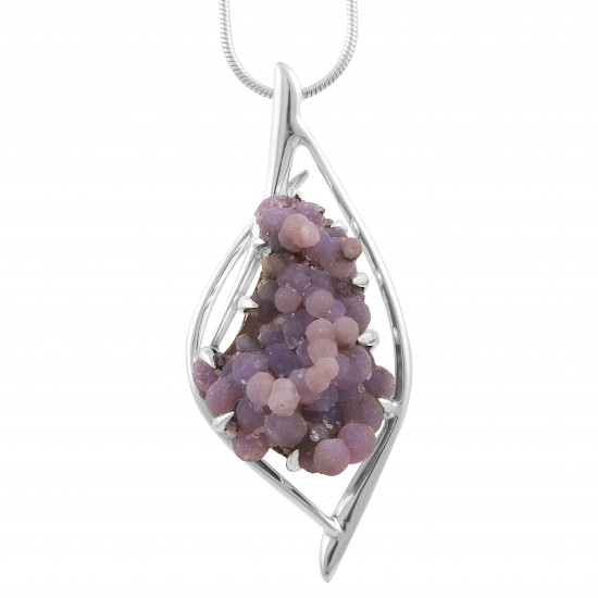 Grape Agate Pendant
