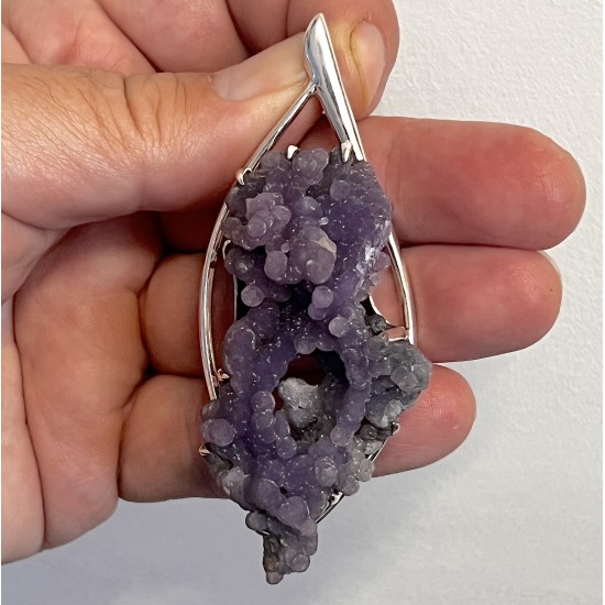 Grape Agate Pendant