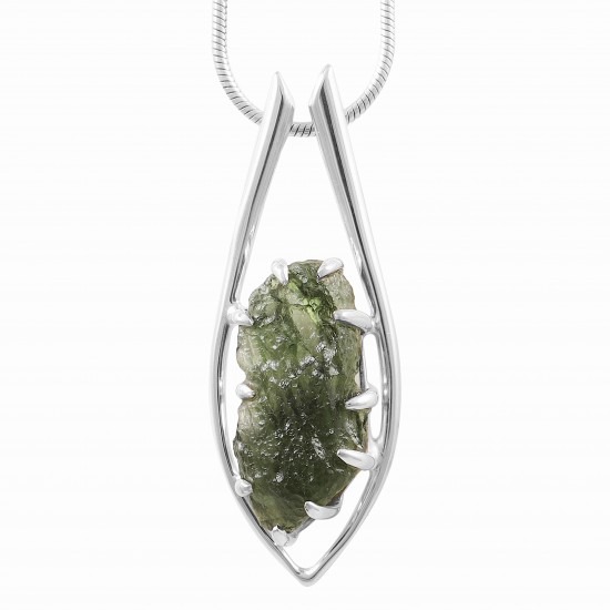 Moldavite Pendant