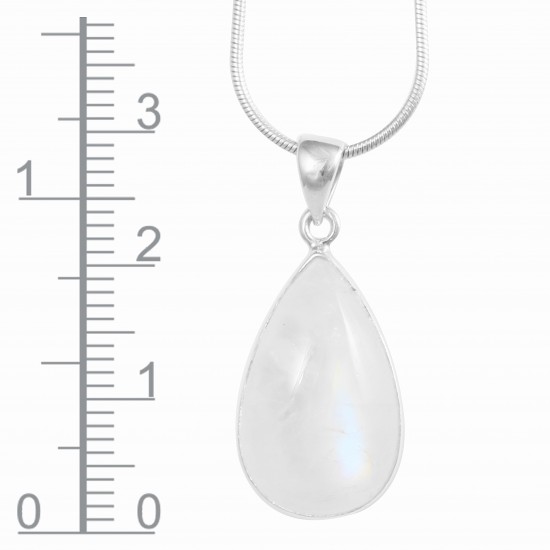 Rainbow Moonstone Pendant