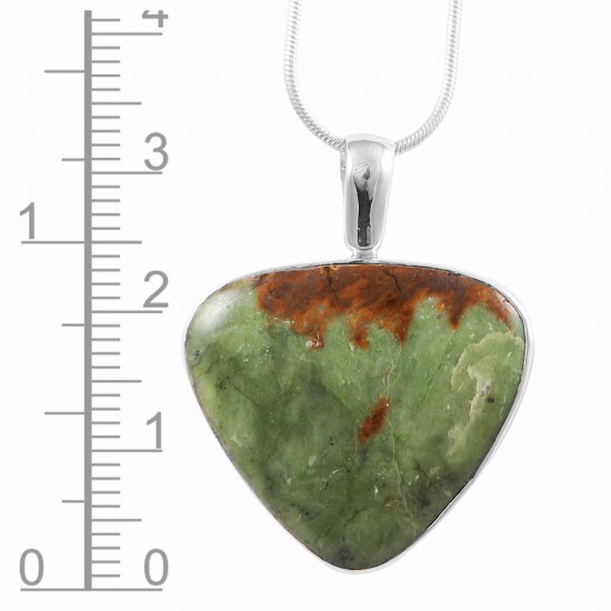 Chrome Chalcedony Pendant