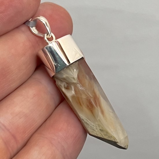 Amphibole Quartz Pendant
