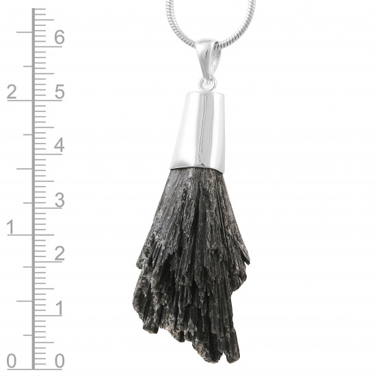 Black Kyanite Pendant
