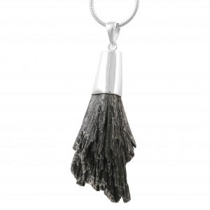 Black Kyanite Pendant