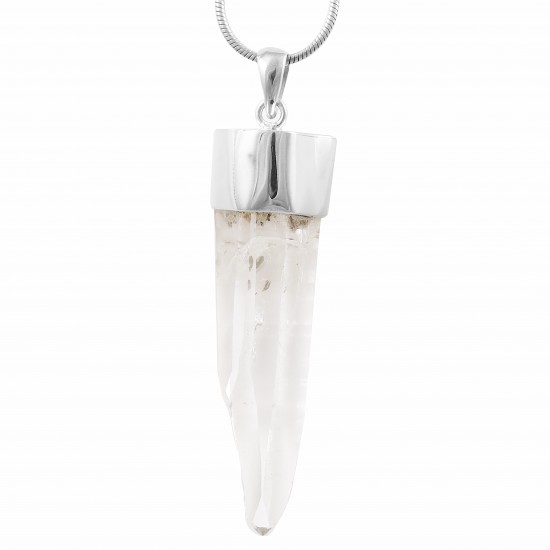 Lemurian Quartz Pendant