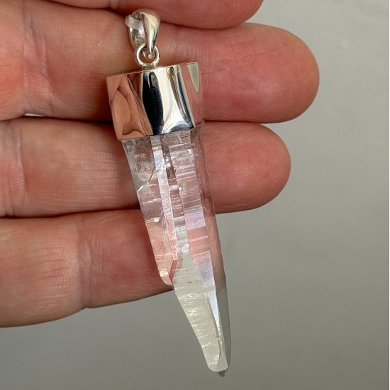 Lemurian Quartz Pendant
