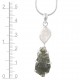 Moldavite & Herkimer Diamond Pendant Moldavite & Herkimer Diamond Pendant