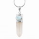 Clear Quartz & Larimar Pendant Clear Quartz & Larimar Pendant