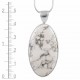 Howlite Pendant