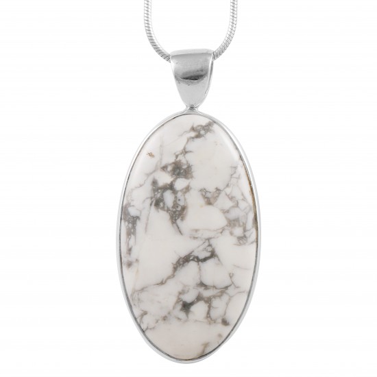 Howlite Pendant
