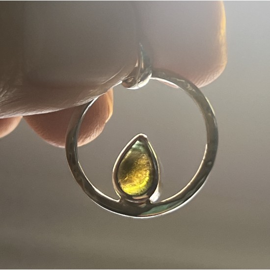 Tourmaline (Green)  Pendant
