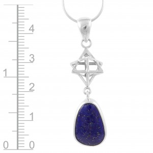 Lapis Lazuli & Merkaba Pendant