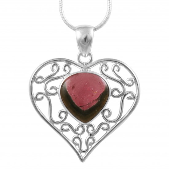 Tourmaline (Watermelon) Pendant