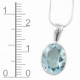Blue Topaz Pendant
