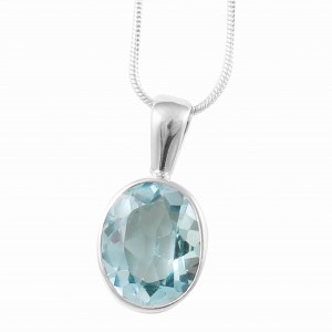 Blue Topaz Pendant