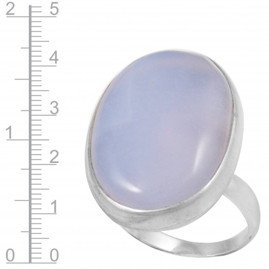 Blue Chalcedony Ring