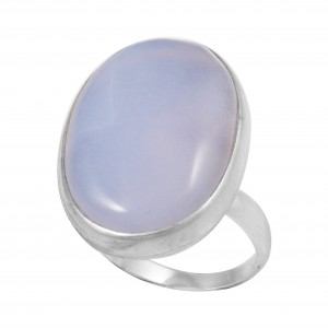 Blue Chalcedony Ring