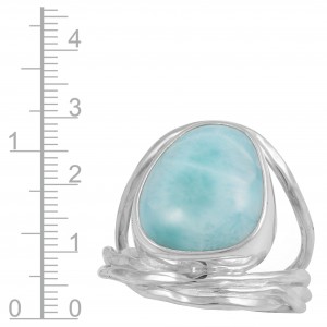 Larimar Ring