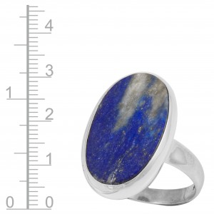 Lapis Lazuli Ring (matt finish)