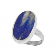 Lapis Lazuli Ring (matt finish)