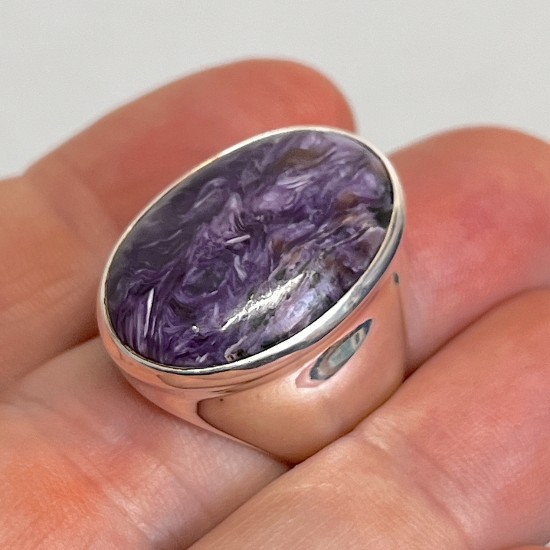 Charoite Ring