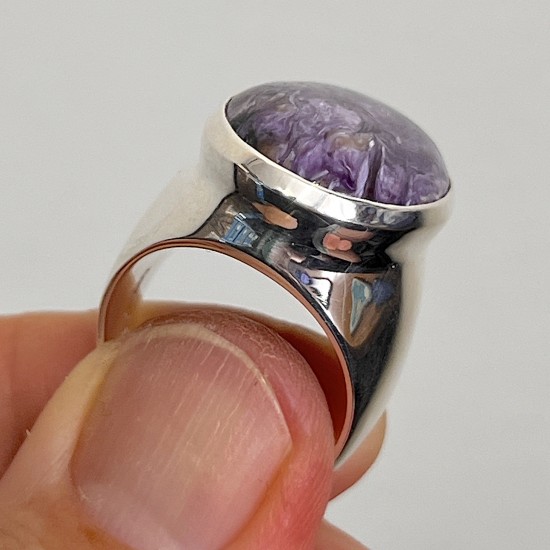 Charoite Ring