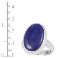 Lapis Lazuli Ring (matt finish)