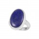 Lapis Lazuli Ring (matt finish)