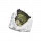 Moldavite Ring Moldavite Ring