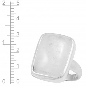 Rainbow Moonstone Ring