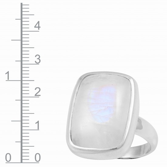 Rainbow Moonstone Ring Rainbow Moonstone Ring