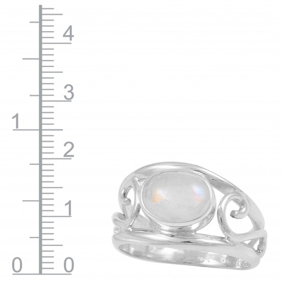 Rainbow Moonstone Ring Rainbow Moonstone Ring