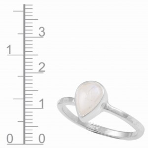 Rainbow Moonstone Ring