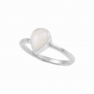 Rainbow Moonstone Ring