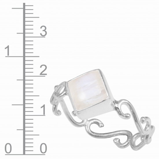 Rainbow Moonstone Ring Rainbow Moonstone Ring