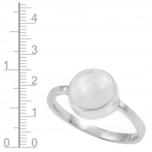 Rainbow Moonstone Ring