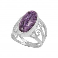 Charoite Ring
