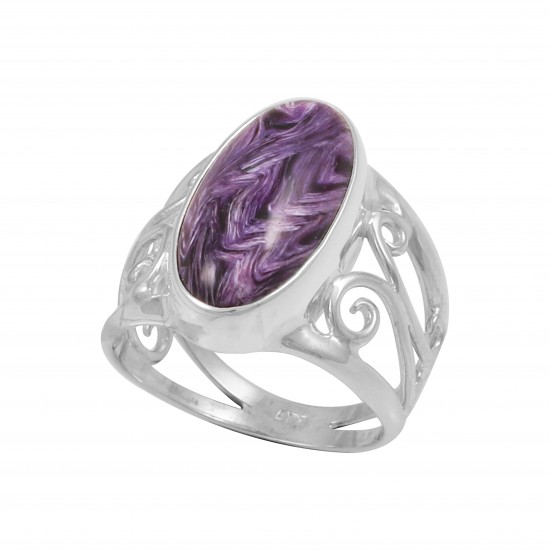 Charoite Ring Charoite Ring