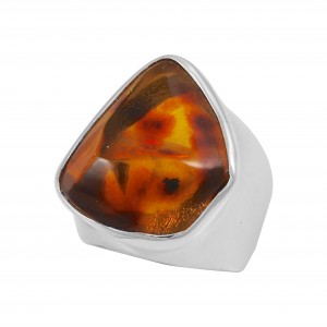Baltic Amber Ring