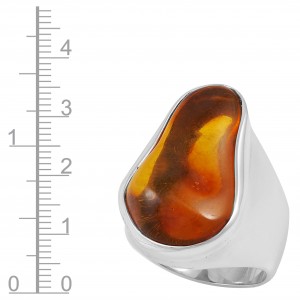 Mexican Amber Ring