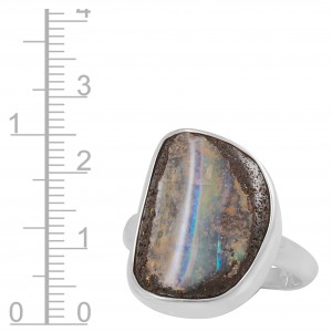 Boulder Opal Ring