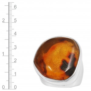Mexican Amber Ring