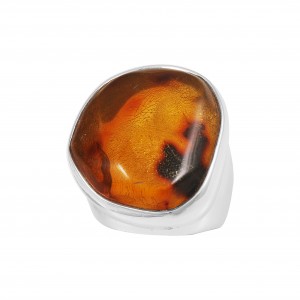 Mexican Amber Ring