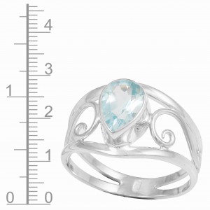 Blue Topaz Ring